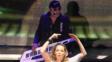 Lucie Vondráková a Michal David uzaveli své hit turné 26. 6. 2013 v praské...