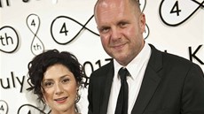 Martha Issová a David Ond�í�ek (48. ro�ník MFF Karlovy Vary)