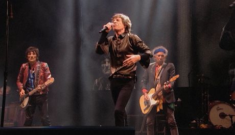 Rolling Stones na festivalu Glastonbury v Britnii