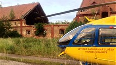 Na Ji�ínsku se z�ítila �ást staré usedlosti a zasypala dva lidi.