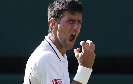 ANO! Novak Djokovi postoupil do finle Wimbledonu.