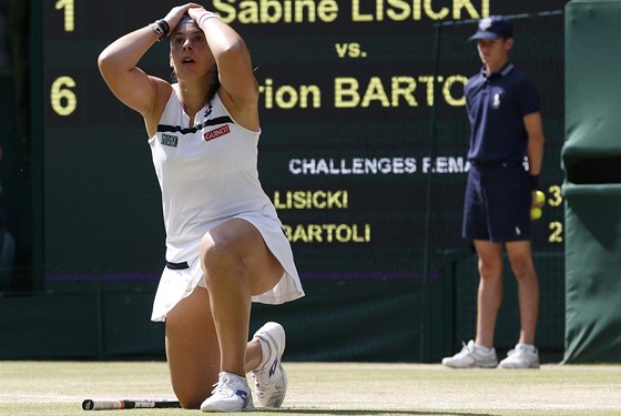 NEMَU TOMU UVIT. Francouzská tenistka Marion Bartoliová práv vyhrála...