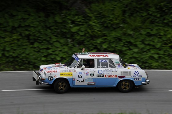 koda 1000 MB Rally na veternskm zvodu Silvretta Classic