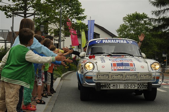 koda 1000 MB Rally na veternskm zvodu Silvretta Classic