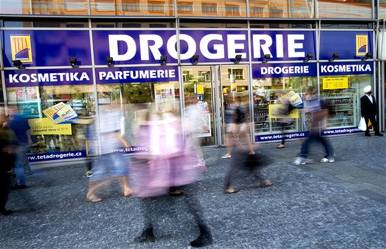 Drogerie TETA na praském Smíchov. Ilustraní snímek