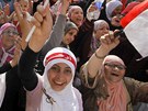 eny jsou bhem egyptských protest astým terem násilník (1. ervence 2013)
