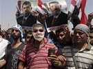 V Káhie v nedli protestovali i pívrenci svreného Mursího (7. ervence)