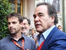 Reisér a producent Oliver Stone v Karlových Varech