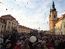 Letoní koncert zahájilo hromadné vypoutní balónk, které ozdobily...