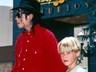 Michael Jackson a herec Macaulay Culkin (1991)