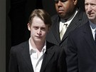 Macaulay Culkin u soudu vypovídal ve prospch Michaela Jacksona. (2005)