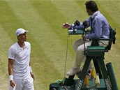 HDKA. esk tenista Tom Berdych se ve tvrtfinle Wimbledonu pel s
