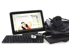 Půjčili jsme "business" tablet HP ElitePad a všechno příslušenství, který má...