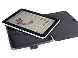 Jednoduché pouzdro ElitePad Case ochrání tablet bhem pobytu v nacpaném batohu...