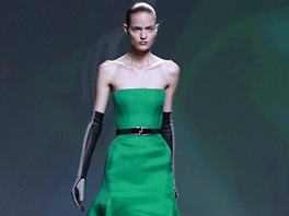 esk modelka Magdalena Langrov na pehldce DIor Haute Couture podzim - zima...