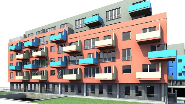 Na Špitálském předměstí by letos na podzim měla začít
stavba bytového domu. Projektanti nyní ladí návrhy jednotlivých budov.