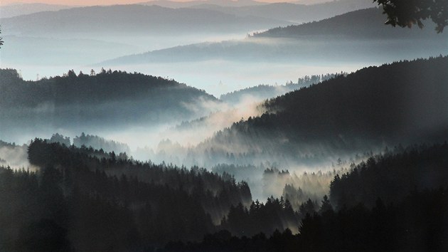 Fotograf Jan Kavale vystavuje sv snmky v klatovskm vlastivdnm muzeu. 