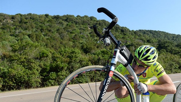 MILEK. Na takovmto stroji pekonvaj et kolobki cyklistickou Tour de France.