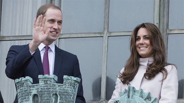 Princ William a jeho manelka Catherine