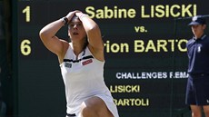 NEMŮŽU TOMU UVĚŘIT. Francouzská tenistka Marion Bartoliová právě vyhrála...