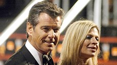 Pierce Brosnan se svou adoptivní dcerou Charlotte