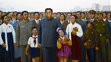Severokorejské socialistickorealistické umní (z knihy Útk z tábora 14)