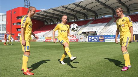 Celý jihlavský fotbalový stadion ml u loni vypadat podobn jako jediná nová