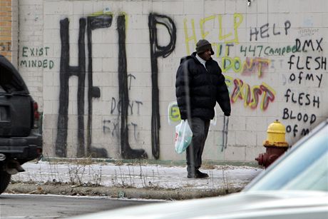 V ulicích Detroitu není bezpeno. Ilustraní snímek.