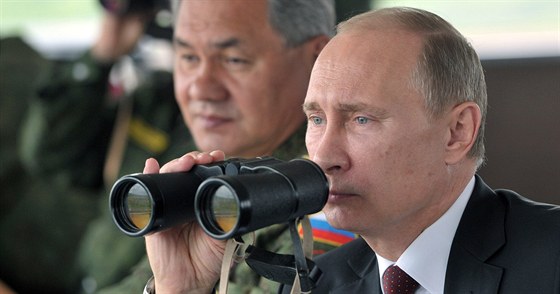 Ruský prezident Vladimir Putin na manévrech ruské armády na Sachalinu (15....