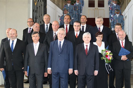 Vláda Jiřího Rusnoka s prezidentem Milošem Zemanem
