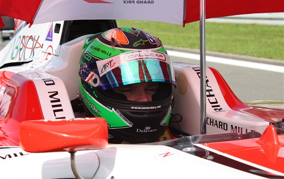 Connor Daly ve voze ART-Dallara-GP3