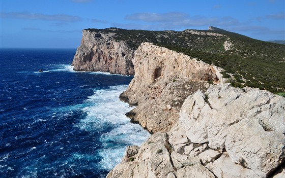 Capo Caccia, západní pobeí