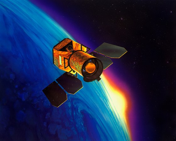 Družice Galex na ilustraci NASA