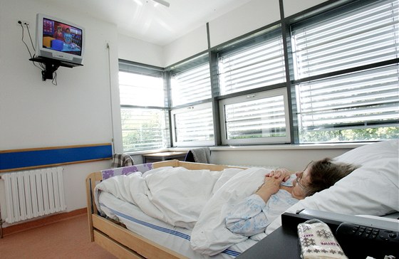 nemocniní pokoj (ilustraní snímek)
