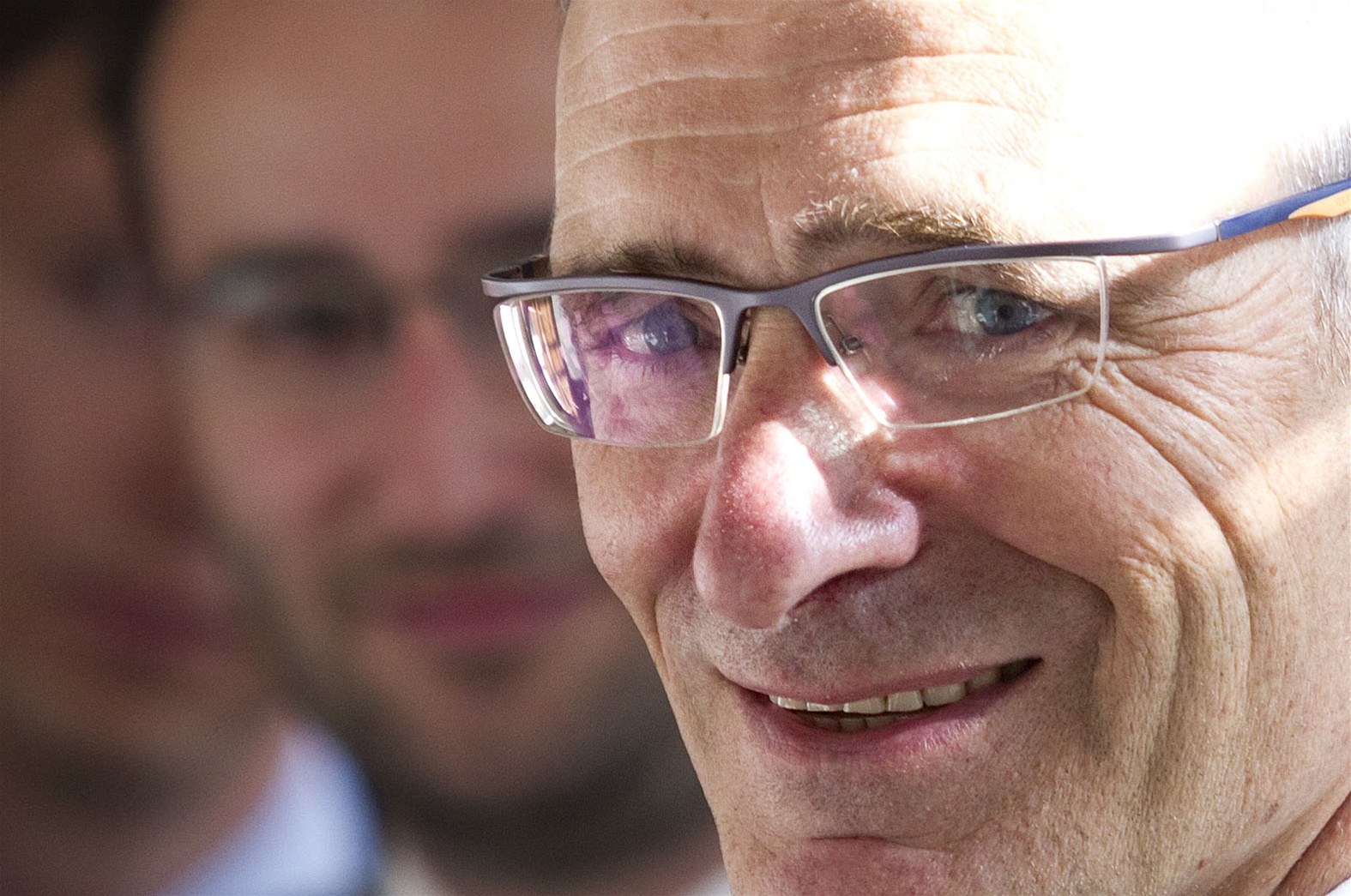 Karel Randák u soudu p�i projednávání kauzy zve�ejn�ní platu Jany Nagyové.
