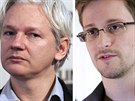 Server WikiLeaks Juliana Assange pomáhá Snowdenovi od vypuknutí kauzy.