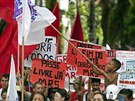 Ke stávce se nepipojila mstská doprava v Sao Paulu, Riu de Janeiro ani v...