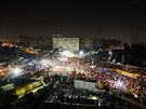 Desetitisíce stoupenc Mursího vyly v noci na sobotu do ulic Káhiry (13....