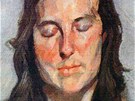 Lucian Freud: Woman with Eyes Closed (2002)