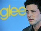 Herec Cory Monteith pijídí v Los Angeles na veírek k uvedení seriálu Glee....