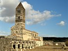 Chrám Santissima Trinita di Saccargia nedaleko Sassari