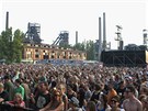 Atmosféra prvního dne festivalu Colours of Ostrava 2013