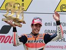 VÍTZ ZÁVODU MOTO GP. Velkou cenu Nmecka ovládl panlský motocyklista Marc...