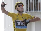 SUVERN. Britsk cyklista Chris Froome vyhrl 15. etapu a zstv ldrem Tour...