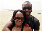 Bobbi Kristina Brownová a Nick Gordon (4. ervence 2013)