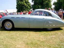 Talbot -Lago Type 26 Grand Sport Coupé. tylitrový motor, maximální rychlost...