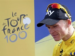 SPOKOJENÝ LÍDR. Chris Froome z týmu Sky.