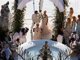Rossano Rubicondi a Ivana Trumpová se vzali 12. dubna 2008.