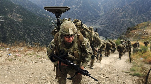 Amerit vojci v afghnsk provincii Kunar