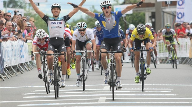 Leopold Knig ovldl Czech Cycling Tour. 